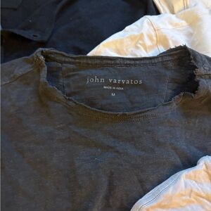 X 5 John Varvatos / x1 All saints M size long and short sleeve bundle